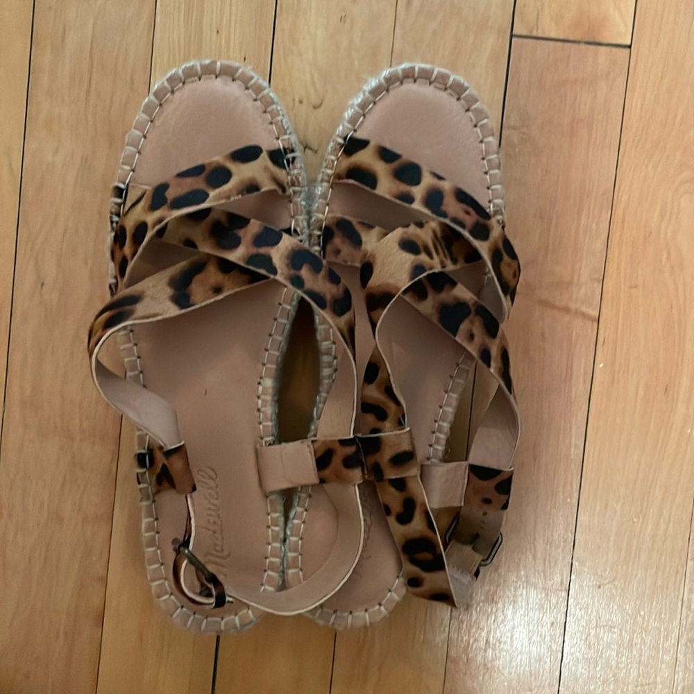 Madewell size 8 espadrille sandals